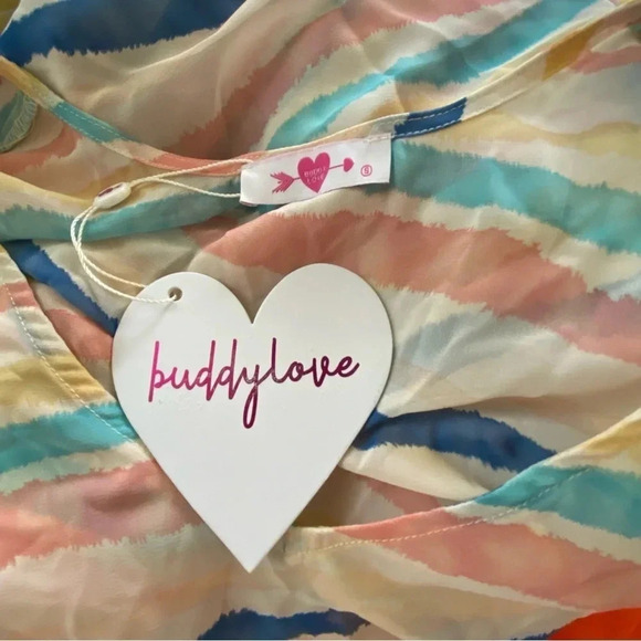 Buddy Love Tunic Top NWT Size Small Flowy - Picture 4 of 4